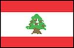 Flag: Libanon
